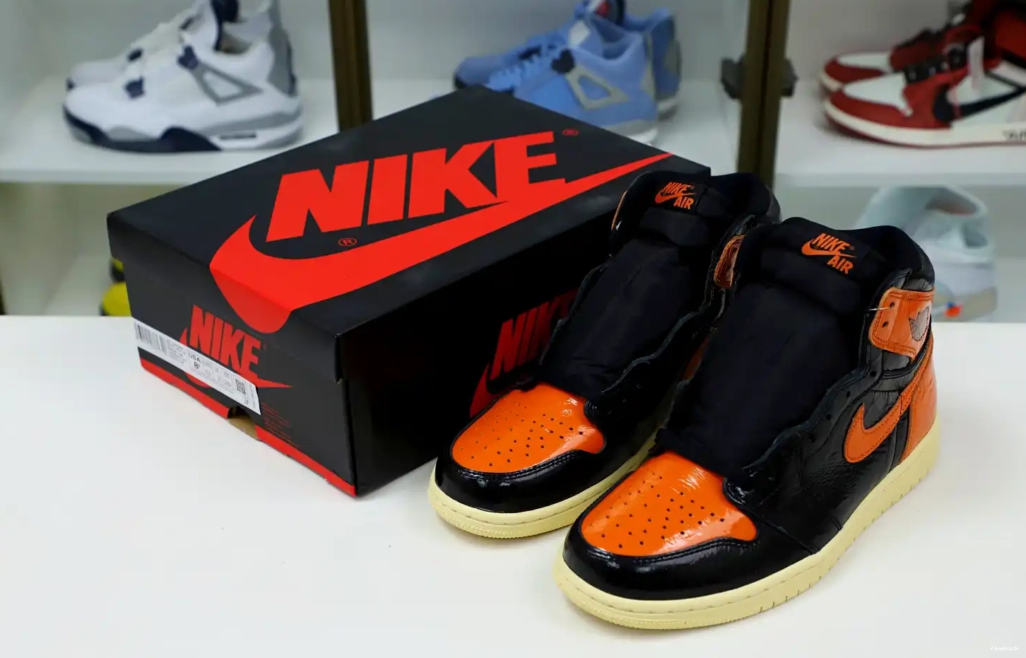 3.0' 'SHATTERED 1 OG JORDAN BACKBOARD HIGH RETRO AIR 0503